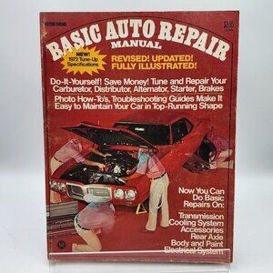 Motor Trend Basic Auto Repair Manual Revised Updated Petersen Publishing 1972
